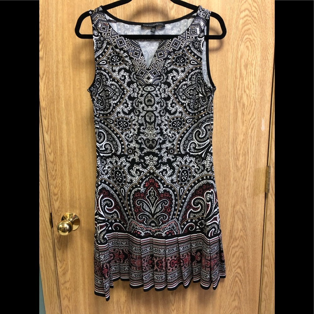 Sleeveless A Line WHBM dress S